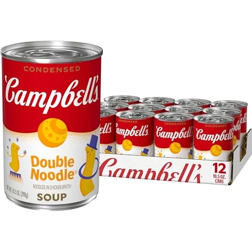 Campbell’s Condensed Kids Double Noodle Soup 10.5oz 12-Pack