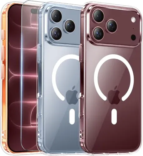 Temdan Clear Case for iPhone 18 Pro/17 Pro
