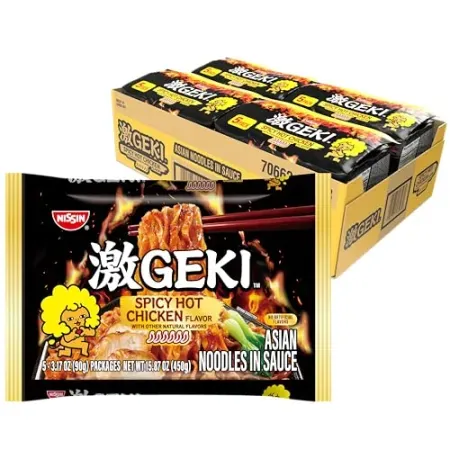 20-Pack Nissin Geki Chili Infused Asian Noodles