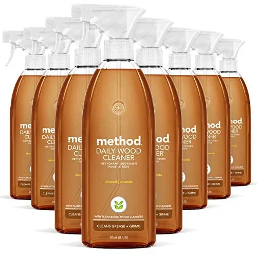 8-Pack 28-Oz Method Daily Wood Cleaner (Almond)