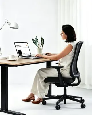 ProtoArc Flexer Ergonomic Mesh Office Chair w/ Sliding Seat & 125° Recline