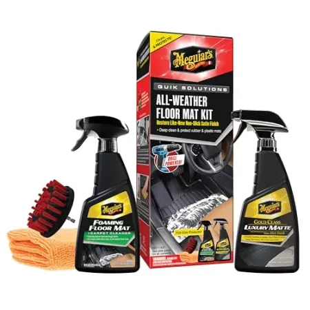 Meguiar’s Quik Solutions All-Weather Floor Mat Kit