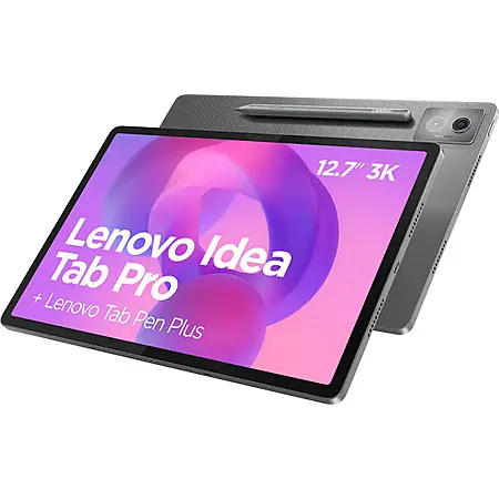 Lenovo Idea Tab Pro Tablet: 12.7" 3K Touchscreen, 256GB UFS, 8GB RAM