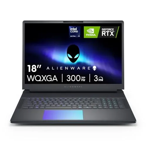 Alienware 18 Area-51 Gaming Laptop 18.0" WQXGA 300Hz 3ms, 32GB DDR5, 2TB SSD