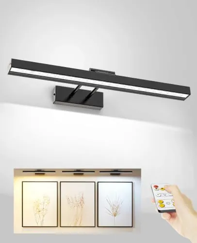 PESUTEN 16" Wireless Battery-Operated Picture Light w/ Remote