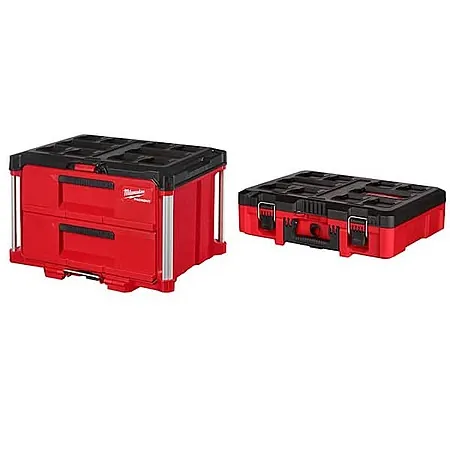 Milwaukee PACKOUT 22" 2-Drawer & Tool Case