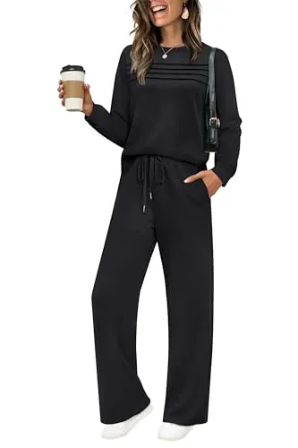 WIHOLL Women's 2 Piece Lounge Sets