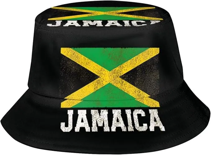 Men's Jamaica Bucket Hat: 1-cent + free shipping