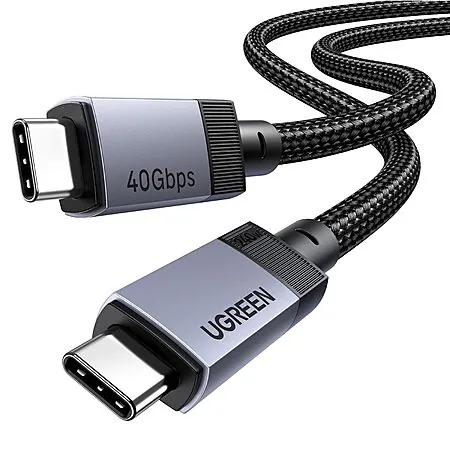 UGREEN Cables & Power Banks: 3.3-ft 240W 40Gbps USB-C to USB-C Cable