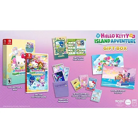 Hello Kitty Island Adventure Deluxe Edition Gift Box (Nintendo Switch)