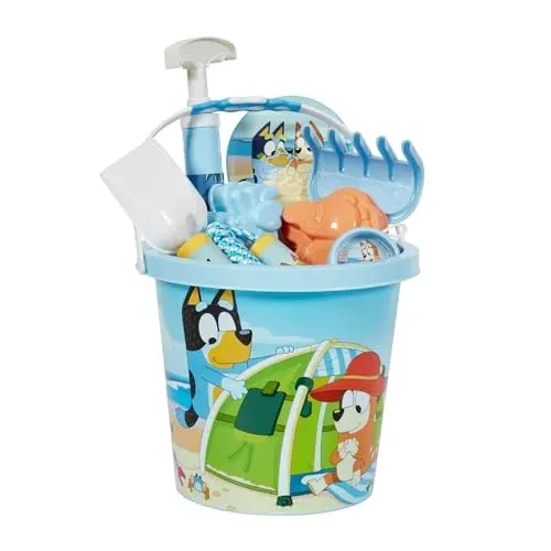 Little Kids Bluey Beach & Sand Toys Set 9-Count