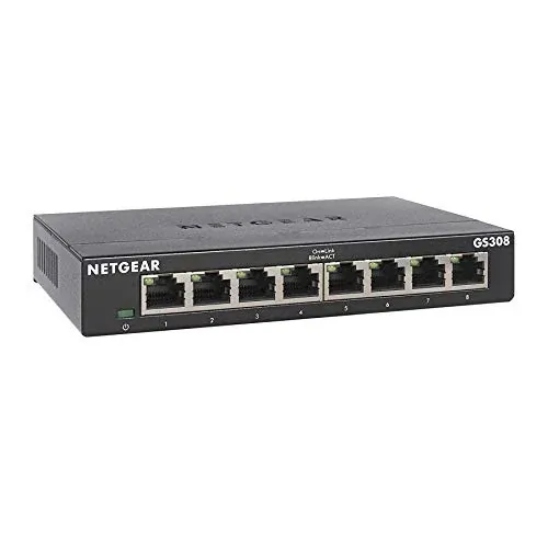 NETGEAR 8-Port Gigabit Ethernet Unmanaged Network Switch