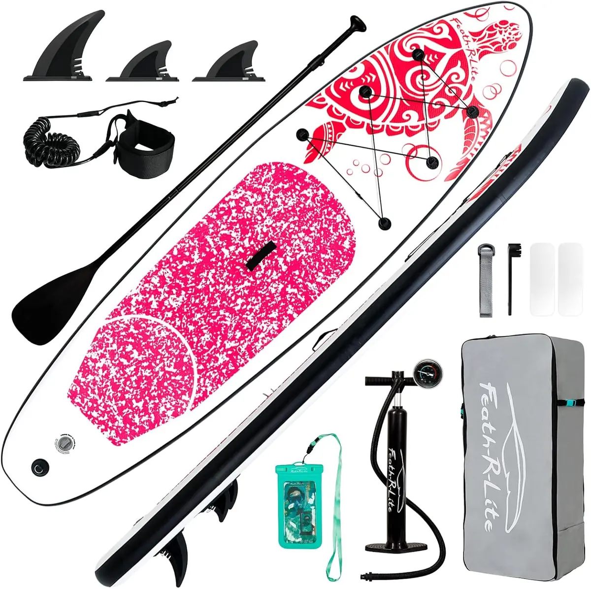 FEATH-R-LITE Inflatable Stand Up Paddle Board