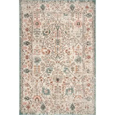 Nuloom Lenore Vintage Floral 6' 7" x 9" Area Rug