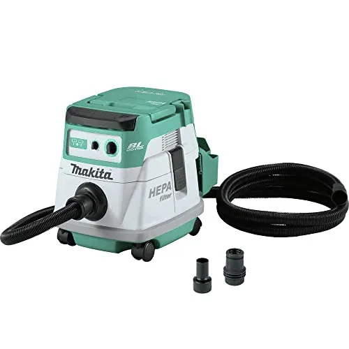 Makita XCV21ZX 36V (18V X2) LXT® Brushless 2.1 Gallon HEPA Filter Dry Dust Extractor