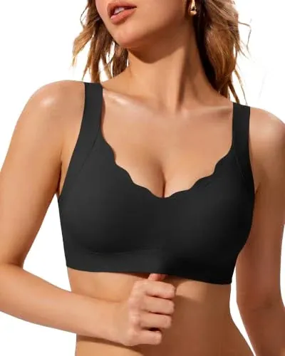 Jelly Bras No Underwire Scalloped