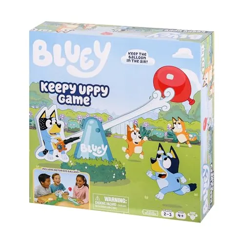 Bluey Keepy Uppy Game with Bingo and Chilli Character Paddles