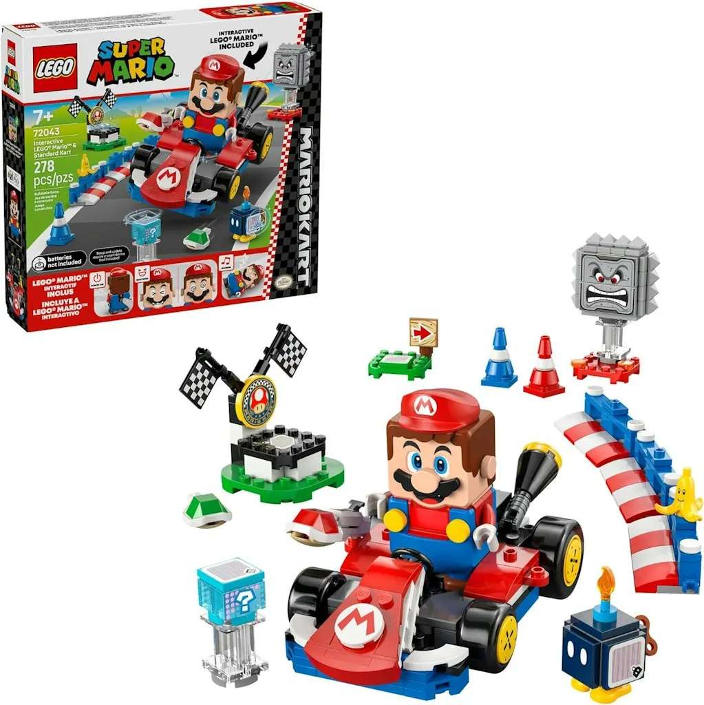 LEGO Super Mario: Mario Kart Interactive Mario & Standard Kart
