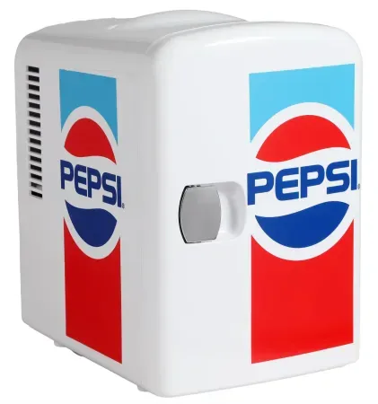 Pepsi 4L 6-Can Retro Portable Mini Fridge