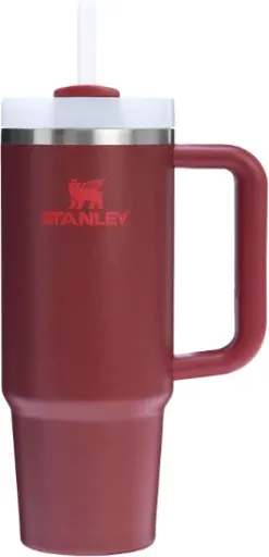 Stanley Quencher H2.0 30-Oz Stainless Steel Vacuum Insulated Tumbler (Cranberry)