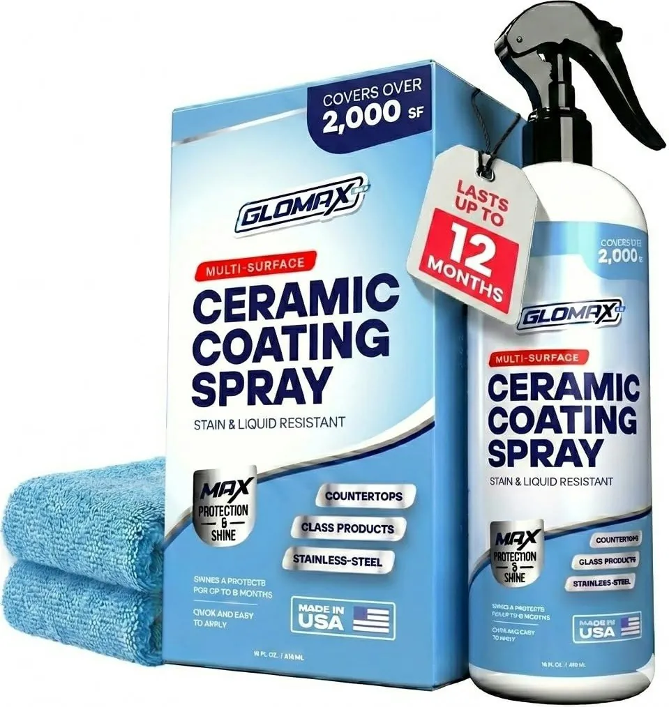 Glomax Home Ceramic Coating Spray Kit