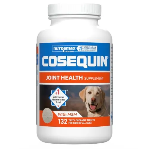 Nutramax Cosequin Joint Supplement for Dogs 132-Count
