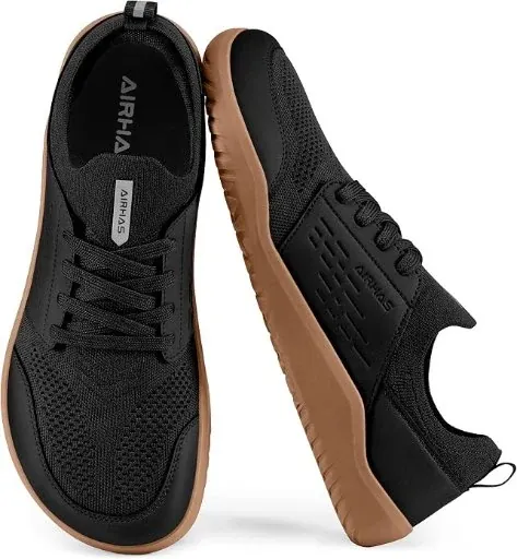 AIRHAS Mens Barefoot Shoes with Anatomical Toe Box