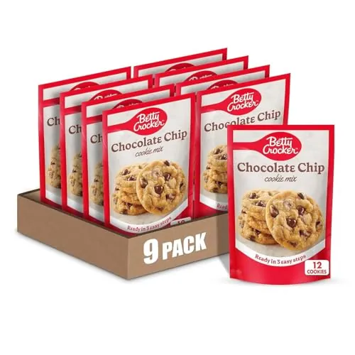 Betty Crocker Chocolate Chip Cookie Mix 9-Pack