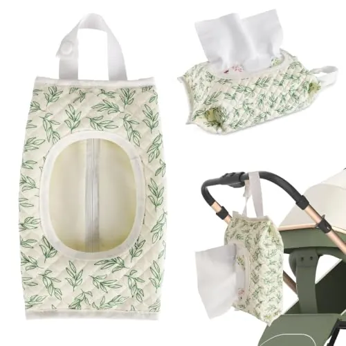 COOLBEBE Quilted Baby Wipe Holder