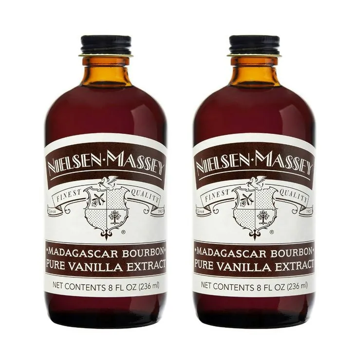 Nielsen-Massey Madagascar Bourbon Pure Vanilla Extract, 8 oz., 2-pack
