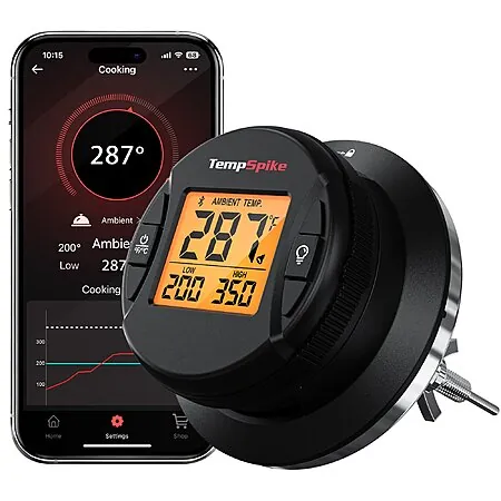 ThermoPro Universal Digital Square App-Connected Grill Thermometer