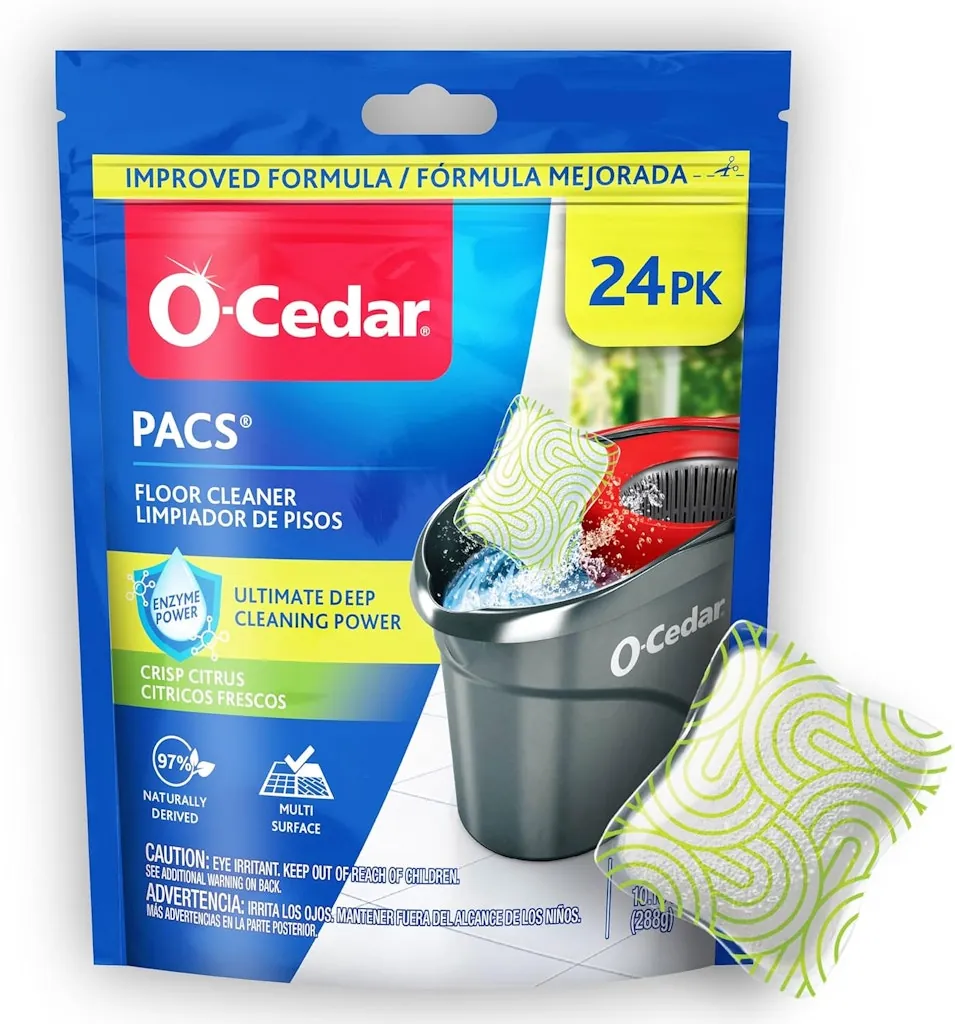 O-Cedar 24-Count Pacs Floor Cleaner