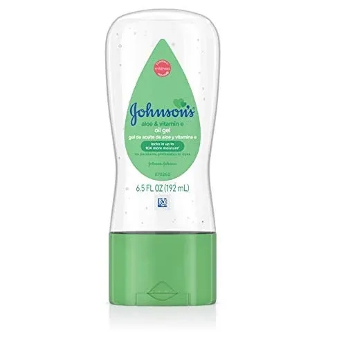 Johnson's Baby Oil Gel w/ Aloe Vera & Vitamin E 6.5-Oz