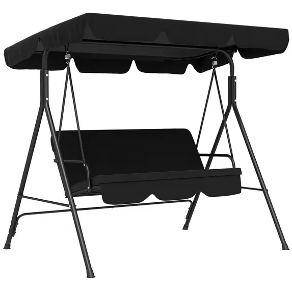 Dranite Outdoor 3-Seat Patio Swing Chair