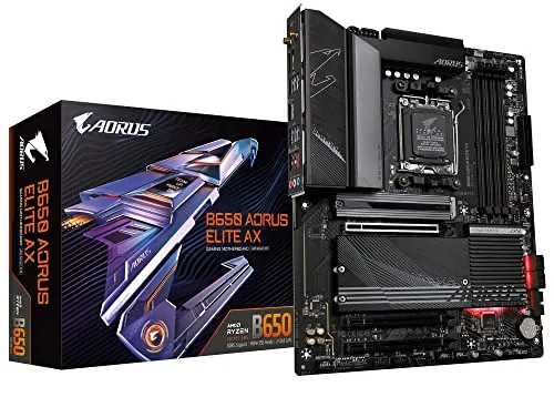 (Resale) GIGABYTE B650 AORUS Elite AX AMD B650 ATX Motherboard