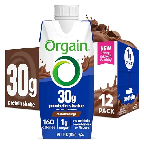 Orgain 30g High Protein Shake 12-Pack