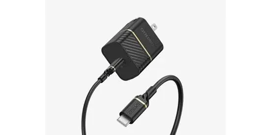 OtterBox 20W USB-C Wall Charger and USB-C Cable Bundle
