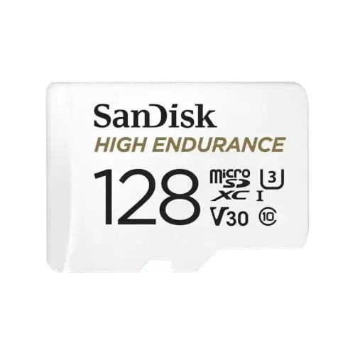 SANDISK 128GB High Endurance Video microSDXC Card with Adapter