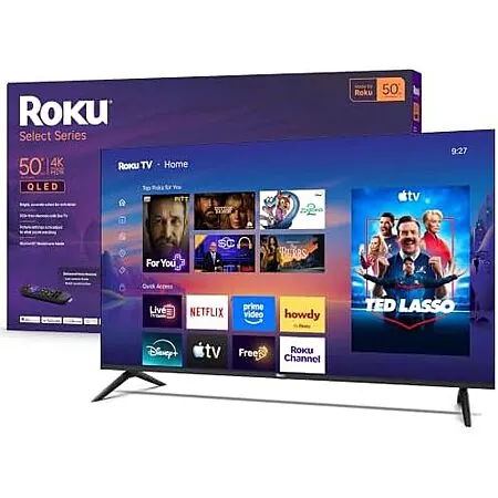 50" Roku Select Series 4K 60Hz QLED Smart TV