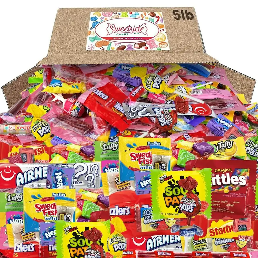 Bulk Individually Wrapped Halloween Candy 5-lb. Box