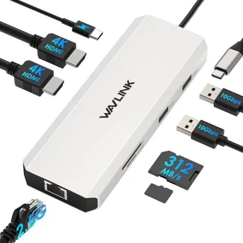Laptop Docking Station W/Dual HDMI