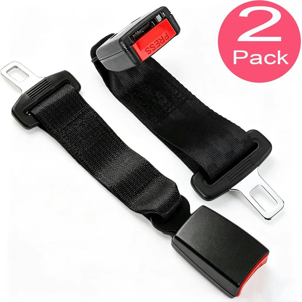 11.4" Seat Belt Extender for Cars 2-Pack