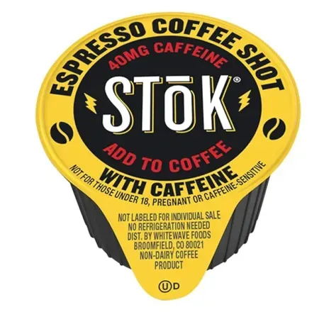 264-Count Stok Caffeinated Black Coffee Shots