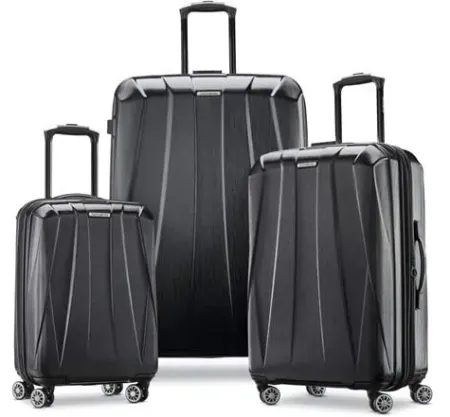 3-Piece Samsonite Centric 2 Hardside Expandable Luggage w/ Spinner Wheels