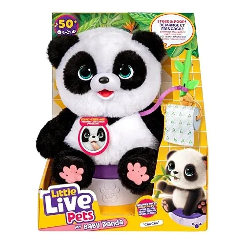 Little Live Pets My Baby Panda Toys ChuChu Plush