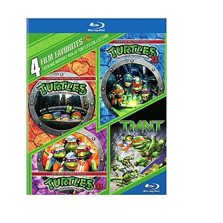 Teenage Mutant Ninja Turtles 4-Film Collection (Blu-ray)
