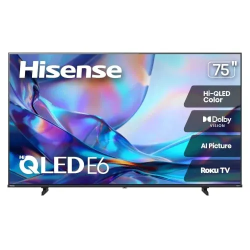 Hisense 75" 4K UHD Hi-QLED Smart Roku TV