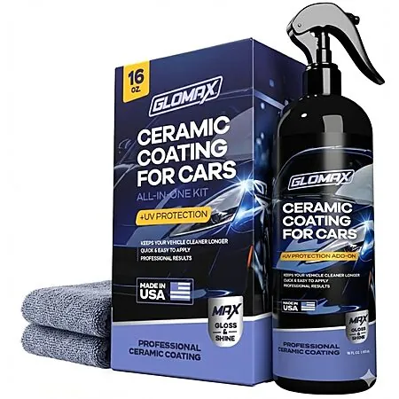 16-Oz GLOMAX Ceramic Coating for Cars w/ UV Protection