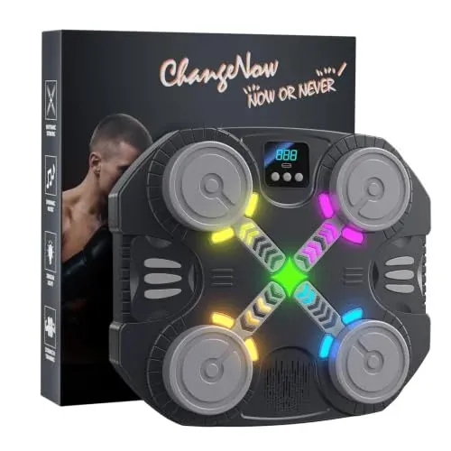 Changenow Interactive Music Boxing Machine w/ Sound & Lights