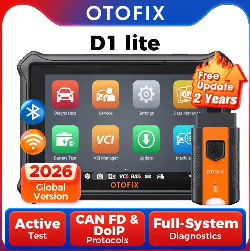 OTOFIX D1 Lite OBD2 Scanner Bi-Directional All-System Diagnostic Tool 38+ Reset Functions CAN-FD DoIP